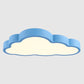 Cloud Bedroom Flush Mounted Ceiling Light Acrylic LED Modern Flush Ceiling Light Blue Clearhalo 'Ceiling Lights' 'Close To Ceiling Lights' 'Lighting' 2603123