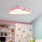 Cloud Bedroom Flush Mounted Ceiling Light Acrylic LED Modern Flush Ceiling Light Clearhalo 'Ceiling Lights' 'Close To Ceiling Lights' 'Lighting' 2603126