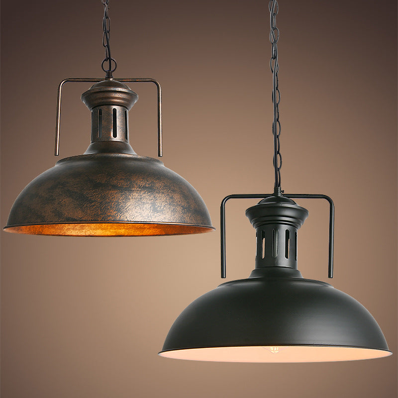 Industrial Style Swivel Joint Pendant Lighting Fixture Metal Hanging Ceiling Light Clearhalo 'Ceiling Lights' 'Pendant Lights' 'Pendants' Lighting' 2603838