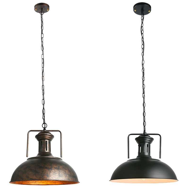 Industrial Style Swivel Joint Pendant Lighting Fixture Metal Hanging Ceiling Light Clearhalo 'Ceiling Lights' 'Pendant Lights' 'Pendants' Lighting' 2603842
