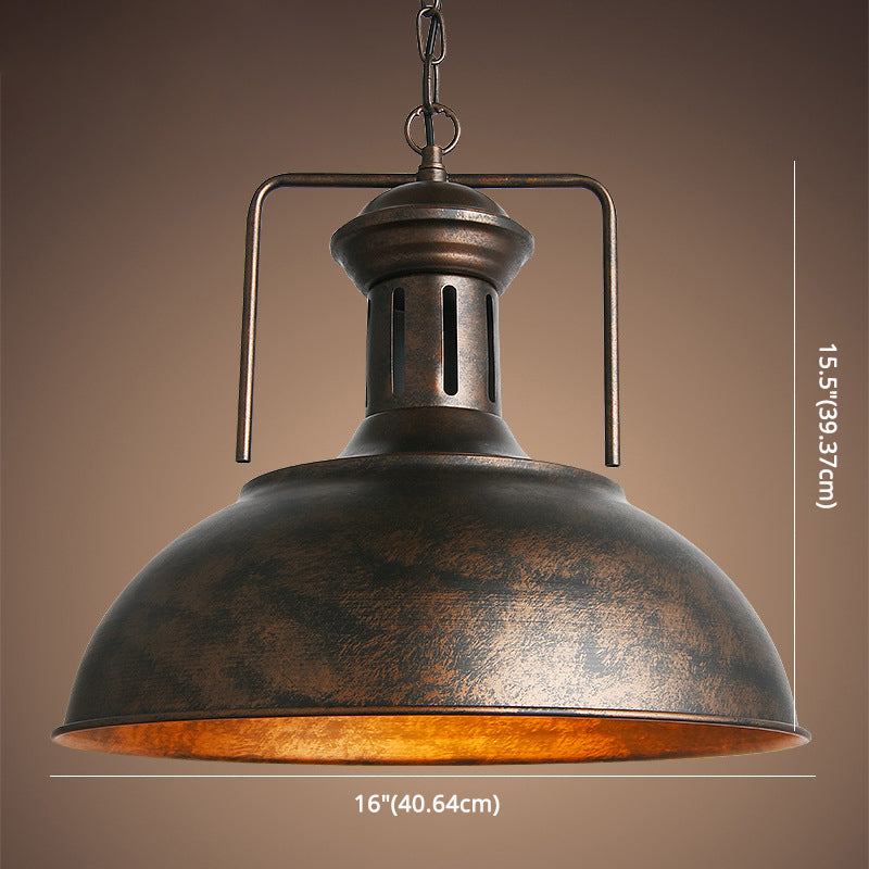 Industrial Style Swivel Joint Pendant Lighting Fixture Metal Hanging Ceiling Light Clearhalo 'Ceiling Lights' 'Pendant Lights' 'Pendants' Lighting' 2603843