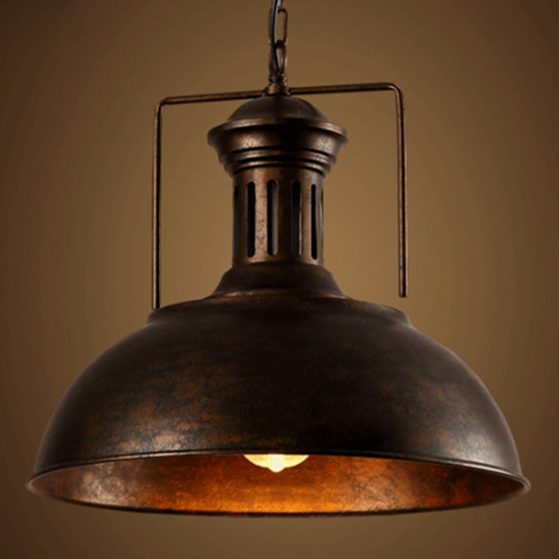 Industrial Style Swivel Joint Pendant Lighting Fixture Metal Hanging Ceiling Light Clearhalo 'Ceiling Lights' 'Pendant Lights' 'Pendants' Lighting' 2603845