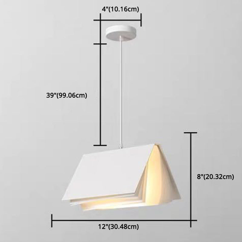 Rectangle Pendant Light Fixture Modern Style Metal Dinning Room ...