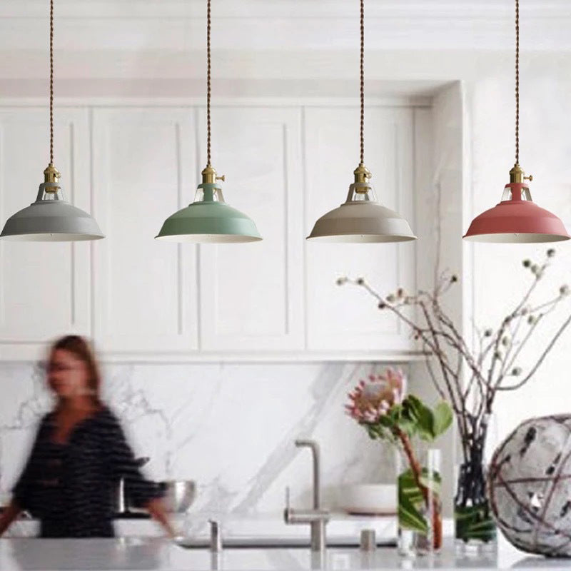 Barn Pendant Lighting Fixture Contemporary Style Metal Hanging Pendant Lamp for Restaurant Clearhalo 'Ceiling Lights' 'Pendant Lights' 'Pendants' Lighting' 2604151