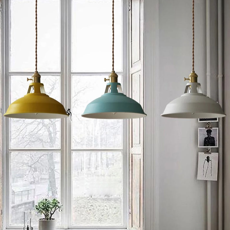 Barn Pendant Lighting Fixture Contemporary Style Metal Hanging Pendant Lamp for Restaurant Clearhalo 'Ceiling Lights' 'Pendant Lights' 'Pendants' Lighting' 2604154