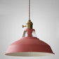 Barn Pendant Lighting Fixture Contemporary Style Metal Hanging Pendant Lamp for Restaurant Red Clearhalo 'Ceiling Lights' 'Pendant Lights' 'Pendants' Lighting' 2604158