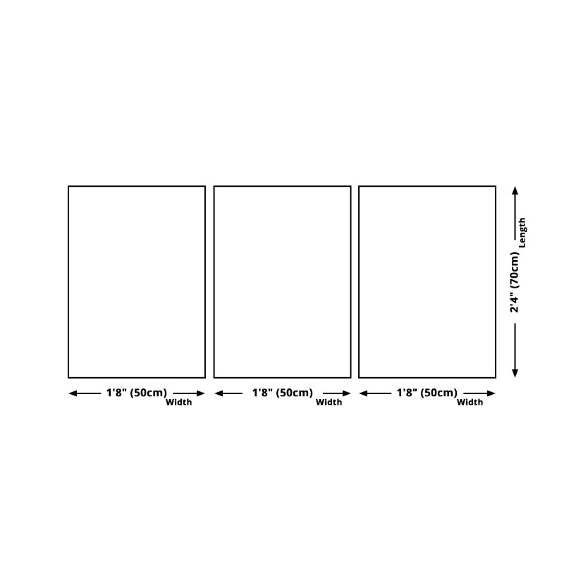 Asian Style Canvas Wall Art Black Bird Flock and Misty Forest Painting for Living Room Clearhalo 'Arts' 'Canvas Art' 2605045