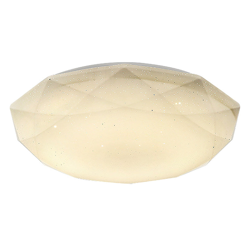 Geometric Flush Mount Ceiling Light Fixture Contemporary Acrylic Ceiling Light Fixtures for Bedroom Clearhalo 'Ceiling Lights' 'Close To Ceiling Lights' 'Lighting' 2605716