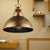 Dome Restaurant Ceiling Pendant Vintage Style Iron 1 Head Black/White Hanging Light with Vented Socket Brass Clearhalo 'Art Deco Pendants' 'Black' 'Cast Iron' 'Ceiling Lights' 'Ceramic' 'Crystal' 'Industrial Pendants' 'Industrial' 'Metal' 'Middle Century Pendants' 'Pendant Lights' 'Pendants' 'Rustic Pendants' 'Tiffany' Lighting' 2608