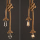 Single Light Hemp Rope Pendant Light Industrial Style Bare Bulb Coffee Shop Decorative Lighting Fixture Clearhalo 2612206