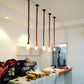 DIY Adjustable Hemp Rope Hanging Light Retro Industrial Single Bare Bulb Lighting Fixture for Bar Counter Farmhouse Clearhalo 2612212