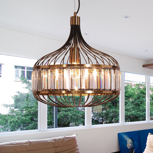 12"/13"/14.5" W Black Cage Ceiling Pendant Traditional 1 Bulb Iron Hanging Lamp for Living Room Black Clearhalo 'Art Deco Pendants' 'Cast Iron' 'Ceiling Lights' 'Ceramic' 'Crystal' 'Industrial Pendants' 'Industrial' 'Metal' 'Middle Century Pendants' 'Pendant Lights' 'Pendants' 'Tiffany' Lighting' 261499