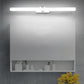 Modern Style Armed LED Wall Mounted Vanity Lights Metal Simple Bathroom Vanity Sconce Clearhalo 'Vanity Lights' 'Wall Lights' Lighting' 2616853