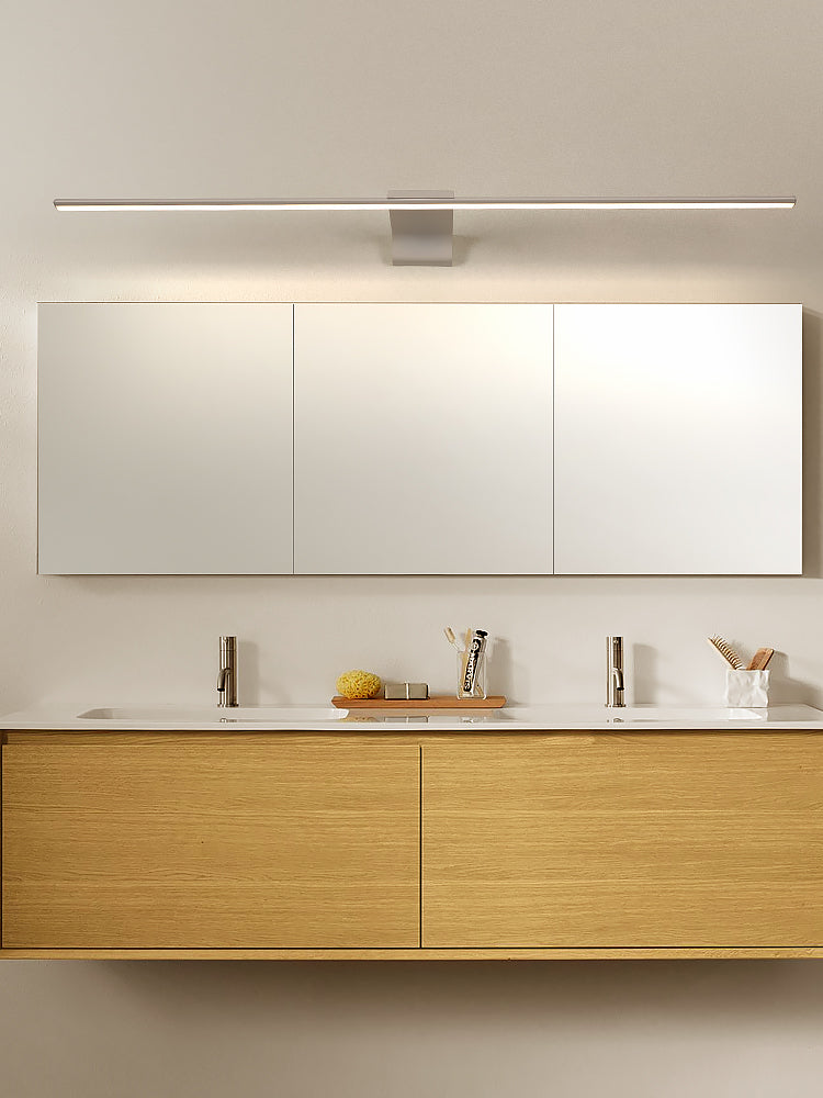 Nordic Vanity Lamp Modern Simplicity LED Wall Mounted Mirror Front for Bathroom Clearhalo 'Vanity Lights' 'Wall Lights' Lighting' 2616869