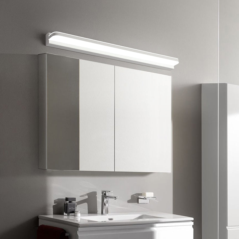 Linear Vanity Lighting Ideas Modern Style Wall Lamp in Multiple Sightless for Bathroom Clearhalo 'Vanity Lights' 'Wall Lights' Lighting' 2616903