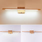 Wooden LED Wall Mounted Lighting Simplicity Vanity Wall Light Fixtures for Bathroom Clearhalo 'Vanity Lights' 'Wall Lights' Lighting' 2616972
