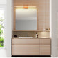 Wooden LED Wall Mounted Lighting Simplicity Vanity Wall Light Fixtures for Bathroom Clearhalo 'Vanity Lights' 'Wall Lights' Lighting' 2616977