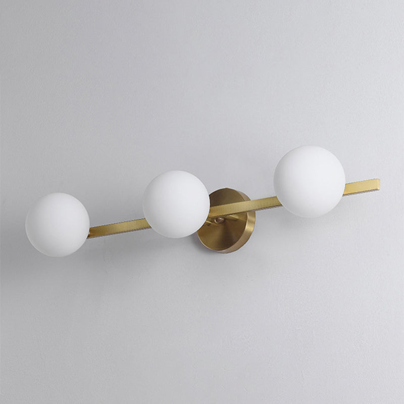 Personalized Vanity Wall Lights Modern LED Metal Vanity Lights for Bathroom Clearhalo 'Vanity Lights' 'Wall Lights' Lighting' 2617040