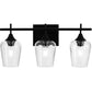 Transparent Glass Cup Shape Vanity Mirror Lights Industrial Style Vanity Fixtures for Bathroom Clearhalo 'Vanity Lights' 'Wall Lights' Lighting' 2617165