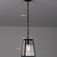 1 Light Trapezoid Ceiling Pendant Creative Industrial Style Metal Pendant for Restaurant Clearhalo 'Ceiling Lights' 'Pendant Lights' 'Pendants' Lighting' 2617433