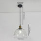 1 Light Ceiling Light Retro Industrial Style Glass Ceiling Fixture for Restaurant Clearhalo 'Ceiling Lights' 'Pendant Lights' 'Pendants' Lighting' 2618358