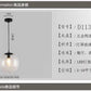 1 Light Round Hanging Ceiling Lights Industrial Style Glass Hanging Light Fixtures for Restaurant Clearhalo 'Ceiling Lights' 'Pendant Lights' 'Pendants' Lighting' 2618383
