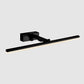 Rectangular Vanity Wall Light Fixtures Nordic Minimalist Style Metal Single Vanity Light Black Third Gear Clearhalo 'Vanity Lights' 'Wall Lights' Lighting' 2627082