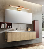 Linear Vanity Wall Light Modern Minimalist Style Wood Single Vanity Light Clearhalo 'Vanity Lights' 'Wall Lights' Lighting' 2627303