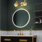 Circle Vanity Wall Light Fixtures Modern Luxury Style Copper Vanity Lights Clearhalo 'Vanity Lights' 'Wall Lights' Lighting' 2627380