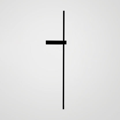 Minimalist Wall Light Sconce Modern Style Sconce Lighting for Bedroom Living Room Black Clearhalo 'Wall Lamps & Sconces' 'Wall Lights' Lighting' 2627507