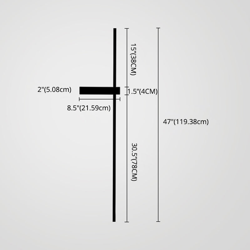 Minimalist Wall Light Sconce Modern Style Sconce Lighting for Bedroom Living Room Clearhalo 'Wall Lamps & Sconces' 'Wall Lights' Lighting' 2627512