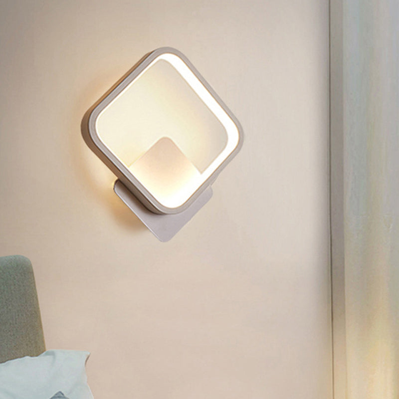 Ambient Lighting LED Wall Mount Lamp Nordic Line Wall Mount Lighting for Corridor Bedroom Clearhalo 'Wall Lamps & Sconces' 'Wall Lights' Lighting' 2627579