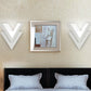Personalized V-Shaped Wall Mounted Lamp Modern LED Sconce Light Fixture for Living Room Bedroom Clearhalo 'Wall Lamps & Sconces' 'Wall Lights' Lighting' 2627620
