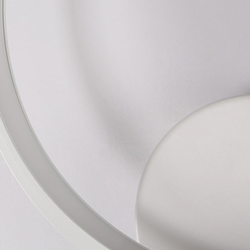 Contemporary LED Sconce Light Fixture Creative Metal Circle Shade Wall Lamp for Bedroom Clearhalo 'Wall Lamps & Sconces' 'Wall Lights' Lighting' 2627630