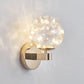 Nordic Modern Sconce Light Round Shape Star Wall Lamp for Bedroom Living Room Gold Clear Clearhalo 'Wall Lamps & Sconces' 'Wall Lights' Lighting' 2627717