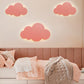 Cloud Shape Macaroon Wall Light Sconce Colorful Acrylic Shade Wall Lamp for Bedroom Clearhalo 'Wall Lamps & Sconces' 'Wall Lights' Lighting' 2627823