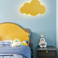 Cloud Shape Macaroon Wall Light Sconce Colorful Acrylic Shade Wall Lamp for Bedroom Clearhalo 'Wall Lamps & Sconces' 'Wall Lights' Lighting' 2627824