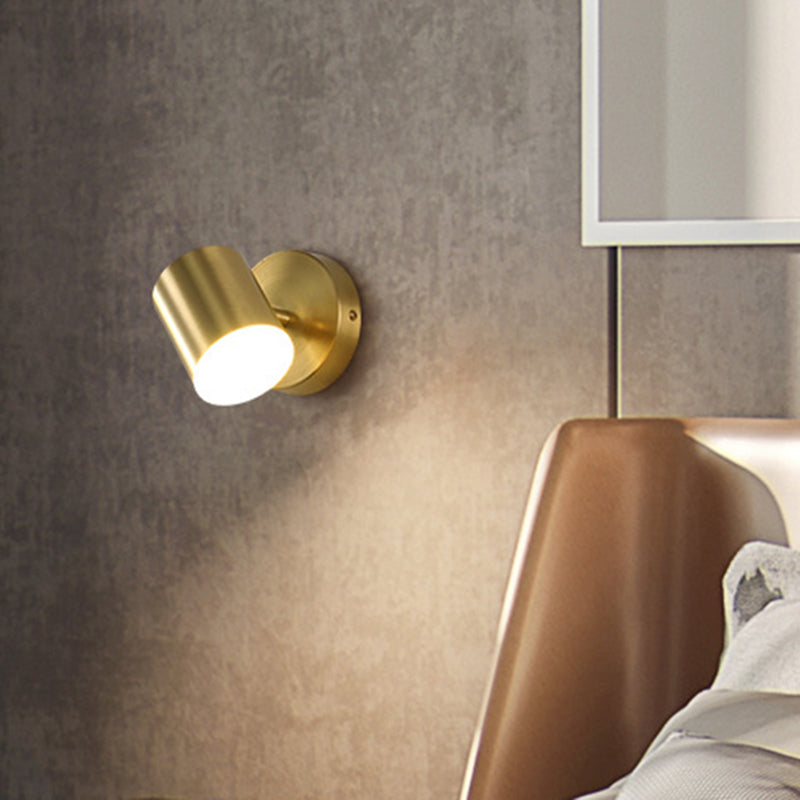 LED Postmodern Style Sconce Light 1 Head Down Lighting Wall Mounted Lamp for Bedroom Clearhalo 'Wall Lamps & Sconces' 'Wall Lights' Lighting' 2627849