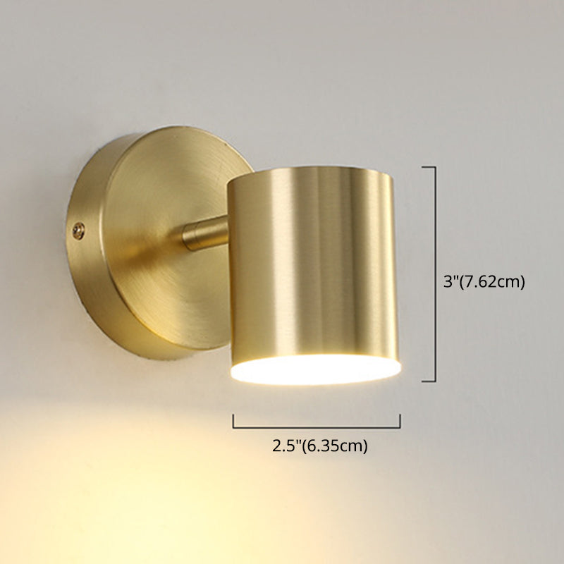 LED Postmodern Style Sconce Light 1 Head Down Lighting Wall Mounted Lamp for Bedroom Clearhalo 'Wall Lamps & Sconces' 'Wall Lights' Lighting' 2627852