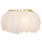 Nordic Feather Wall Sconce Light Ambient Lighting Sconce Light Fixture for Bedroom Clearhalo 'Wall Lamps & Sconces' 'Wall Lights' Lighting' 2627964
