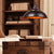 Black/Rust 1 Bulb Ceiling Light Vintage Industrial Metallic Bowl Shade Hanging Fixture for Study Room Rust Clearhalo 'Art Deco Pendants' 'Black' 'Cast Iron' 'Ceiling Lights' 'Ceramic' 'Crystal' 'Industrial Pendants' 'Industrial' 'Metal' 'Middle Century Pendants' 'Pendant Lights' 'Pendants' 'Rustic Pendants' 'Tiffany' Lighting' 2627