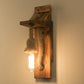 American Rustic Wall Sconce Wooden Natural Rope Sconce Light for Restaurant Coffee Shop Clearhalo 'Wall Lamps & Sconces' 'Wall Lights' Lighting' 2628009