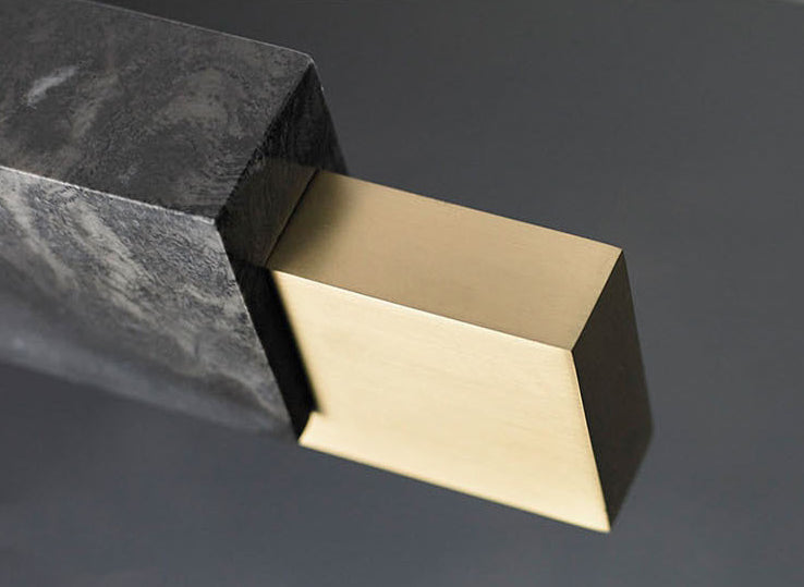 Marble Rectangular Island Light Minimalist LED Suspension Lighting Fixture for Diner Clearhalo 'Ceiling Lights' 'Island Lights' 'Lighting' 2628133