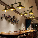 3 Lights Metal Island Pendant Lighting Industrial Black Cone Shade Island Lamps for Restaurant Clearhalo 'Ceiling Lights' 'Island Lights' 'Lighting' 2628708