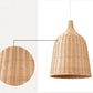 Handwoven Dome Pendant Light Fixture Chinese Bamboo Single Bulb Ceiling Light for Dining Table Clearhalo 'Ceiling Lights' 'Pendant Lights' 'Pendants' Lighting' 2628909