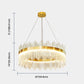 Mid-Century Modern Clear Crystal Down Lighting Pendant Round LED Suspension Lamp for Dining Table Clearhalo 'Ceiling Lights' 'Pendant Lights' 'Pendants' Lighting' 2629024