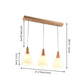 Cone Hanging Pendant Lights Modern Simple White Glass Pendant Ceiling Lights for Restaurant Clearhalo 'Ceiling Lights' 'Hogar' 'Iluminación' 'Lámparas Colgantes' 'Lámparas de Techo' 'Pendant Lights' 'Pendants' Lighting' 2630141