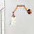 1 Light Flared Sconce Light Fixture Antique Rose Gold Clear Glass Wall Lamp with Long Extendable Arm Clear Clearhalo 'Cast Iron' 'Glass' 'Industrial wall lights' 'Industrial' 'Middle century wall lights' 'Modern' 'Tiffany' 'Traditional wall lights' 'Wall Lamps & Sconces' 'Wall Lights' Lighting' 267457