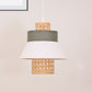 Modern 1 Bulb Suspension Pendant Green/Purple/Light Purple Cylinder Hanging Light Kit with Fabric Shade Green Clearhalo 'Ceiling Lights' 'Modern Pendants' 'Modern' 'Pendant Lights' 'Pendants' Lighting' 267475