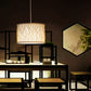 Modernism Cylindrical Pendant Lighting Bamboo 1 Bulb Hanging Light Fixture in Wood Clearhalo 'Ceiling Lights' 'Modern Pendants' 'Modern' 'Pendant Lights' 'Pendants' Lighting' 267999